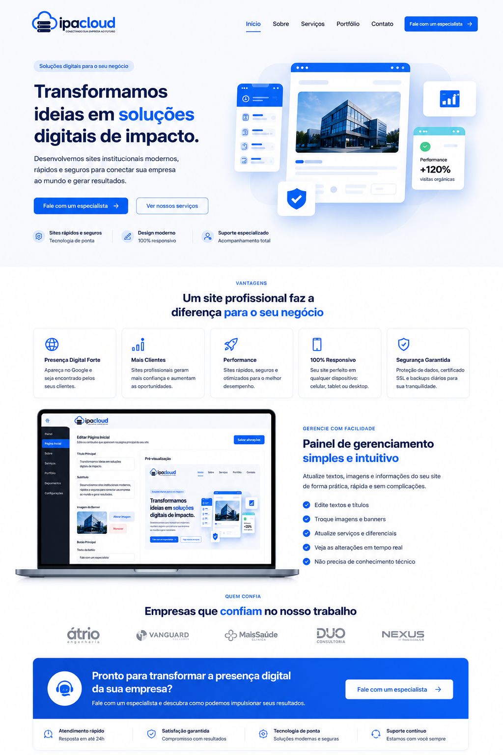 Landing Page