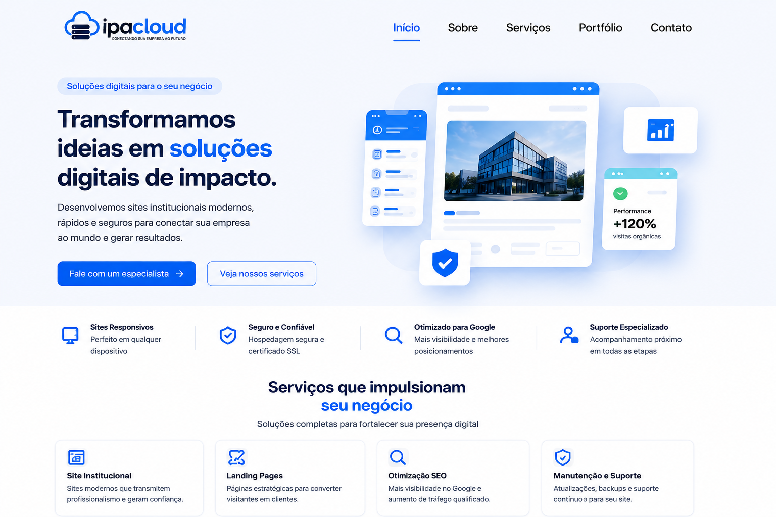 Site institucional